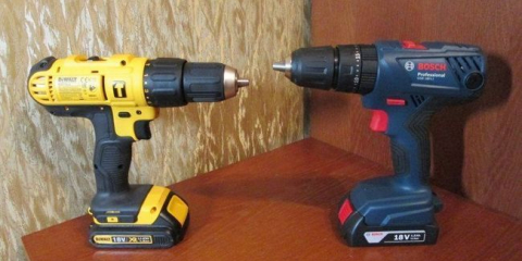 Bosch срещу dewalt. Сравнителен преглед на 18v ударни драйвери.